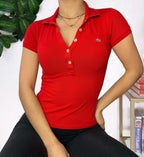 Polo Lacoste vintage y2k