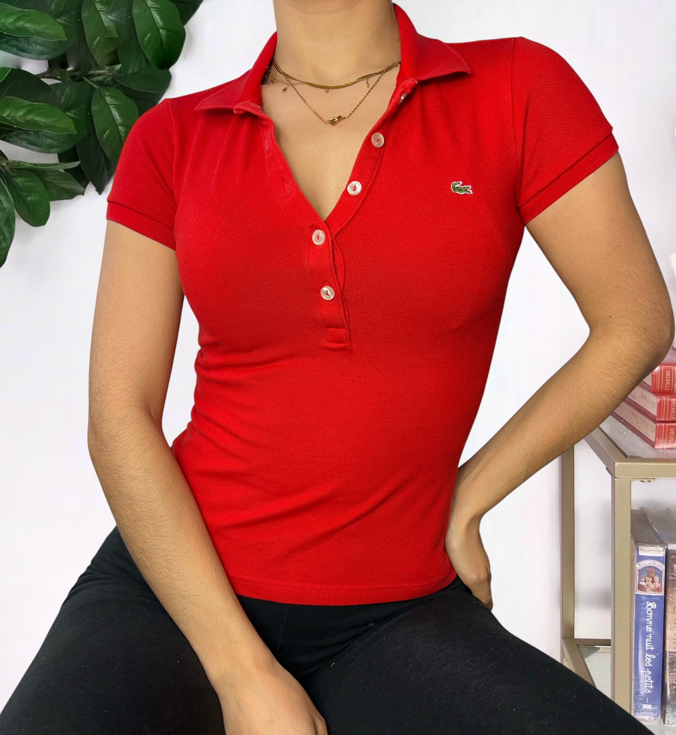 Polo Lacoste vintage y2k