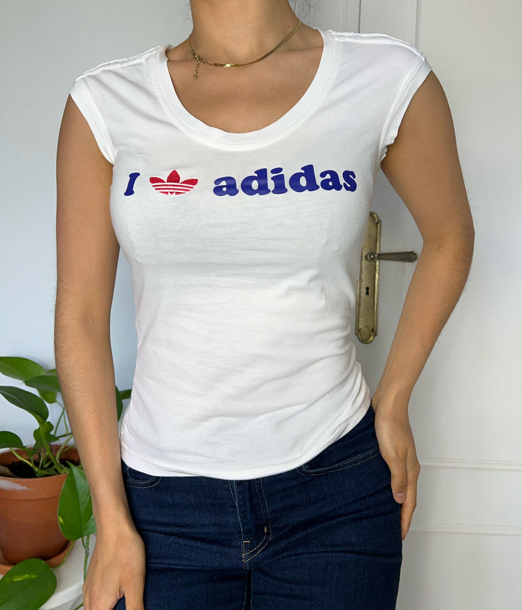 Top Adidas vintage y2k