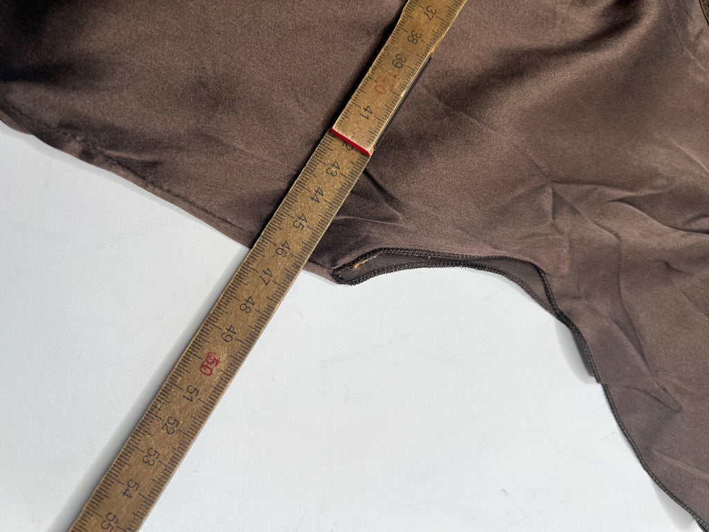 Top soie vintage y2k
