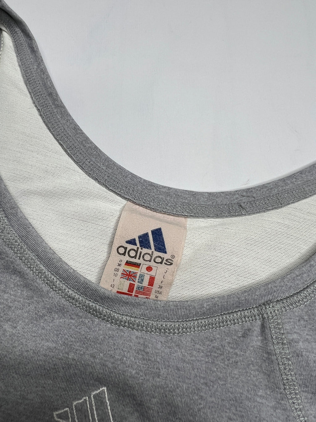 Top adidas vintage y2k