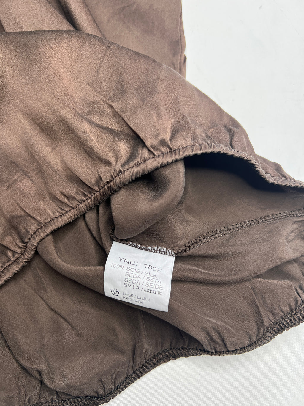 Top soie vintage y2k